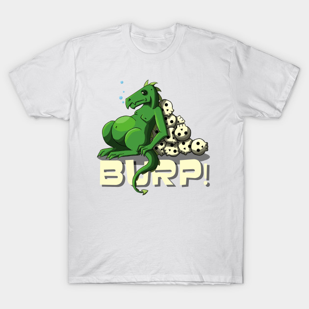 Fat Dragon Teal T-Shirt-TOZ